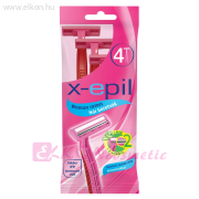 Eldobható női borotva 2 pengés 4db/csom - X-Epil