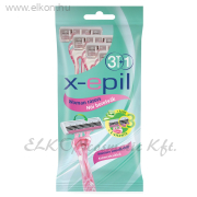 Eldobható női borotva 3 pengés 3 + 1/csom - X-Epil ELKONcosmetic Kft.