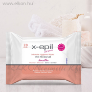 Intimo Intim törlőkendő - sensitive 20db - X-Epil ELKONcosmetic Kft.