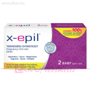 Terhességi gyorsteszt csíkok 2db - X-Epil