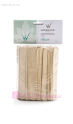 Fa spatula 100db - nagy - 140x16x1.6 - ItalWax