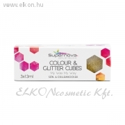 Arany Csillámkocka 3 x 13ml - Supernova ELKONcosmetic Kft.