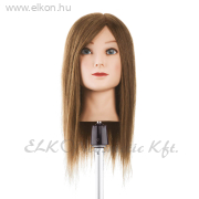 Hair Care babafej közepes, valódi hajjal  40 cm - Xaniservice