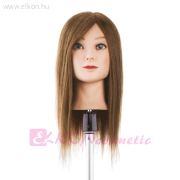 Hair Care babafej közepes, valódi hajjal 40 cm - Salon Tools