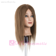 Babafej középhosszú, valódi hajjal - 35cm - Salon Tools