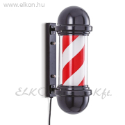 Barber fekete világító borbély belső cégér - Salon Tools