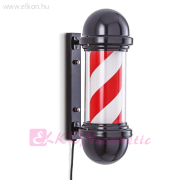 Barber fekete világító borbély belső cégér - Salon Tools