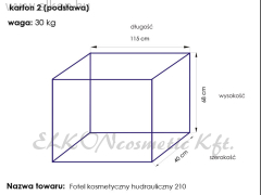 TETOVÁLÓ SZÉK HIDRAULIKUS 210 - E-SHOP ELKONcosmetic Kft.