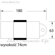 KEZELŐSZÉK BASIC 2 FIÓKOS 202 PAPÍRTARTÓVAL FEHÉR - E-SHOP ELKONcosmetic Kft.