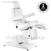 KEZELŐSZÉK ELEKTROMOS 3 MOTOROS 870S FEHÉR PEDIKŰRÖS - E-SHOP ELKONcosmetic Kft.