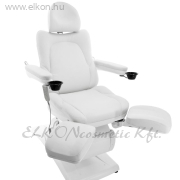 KEZELŐSZÉK ELEKTROMOS 3 MOTOROS 870S FEHÉR PEDIKŰRÖS - E-SHOP ELKONcosmetic Kft.