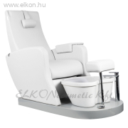 PEDIKŰRÖS SPA FOTEL AZZURRO 016B SZÜRKE,BŐR KÁRPITTAL - E-SHOP