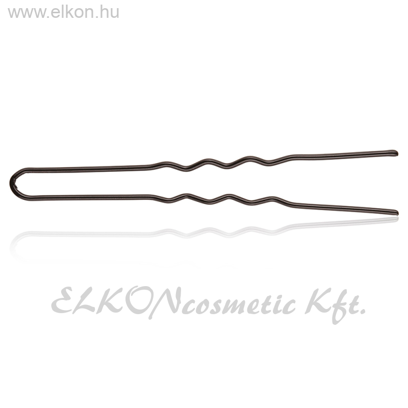 Hair Care hullámos hajtű fekete 7cm - Xaniservice ELKONcosmetic Kft.