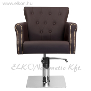 HAIR SYSTEM PUMPÁS FODRÁSZSZÉK BER 8541 BARNA - E-SHOP ELKONcosmetic Kft.