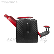GABBIANO BERNARDO BARBER SZÉK FEKETE-PIROS - E-SHOP ELKONcosmetic Kft.