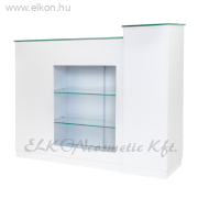 GABBIANO RECEPCIÓS PULT Q-0333 ÜVEGLAPPAL - E-SHOP ELKONcosmetic Kft.