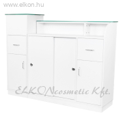 GABBIANO RECEPCIÓS PULT Q-0333 ÜVEGLAPPAL - E-SHOP ELKONcosmetic Kft.