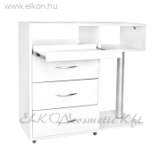 KOZMETIKAI MUNKAÁLLOMÁS LÁMPATARTÓVAL Y-300 FEHÉR - E-SHOP ELKONcosmetic Kft.