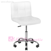 HÁTTÁMLÁS GÁZRUGÓS MUNKASZÉK FEHÉR A-5299 - E-SHOP