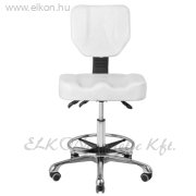 FORGÓZSÁMOLY GÁZRUGÓS ERGONÓMIKUS HÁTTÁMLÁS FEHÉR A-007 - E-SHOP ELKONcosmetic Kft.