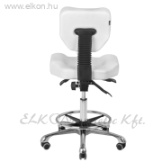 FORGÓZSÁMOLY GÁZRUGÓS ERGONÓMIKUS HÁTTÁMLÁS FEHÉR A-007 - E-SHOP ELKONcosmetic Kft.