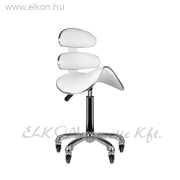 FORGÓZSÁMOLY GÁZRUGÓS HÁTTÁMLÁS FEHÉR AM-877 - E-SHOP
