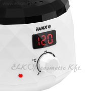 IWAX DIAMOND, DIGITÁLIS, GYANTA ÉS WAX MELEGÍTŐ 400ML 100W FEHÉR - E-SHOP ELKONcosmetic Kft.