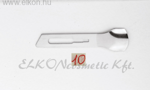 ProSafe steril acél pedikűr szikepenge #10 20db - Xaniservice