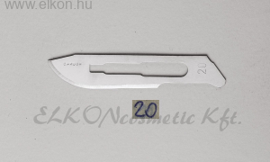 ProSafe steril acél pedikűr késpenge #20 100db - Xaniservice