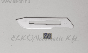 ProSafe steril acél pedikűr késpenge #20 100db - Xaniservice ELKONcosmetic Kft.