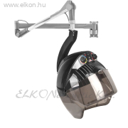 Gabbiano Fali Hajszárító búra, három sebességes, ionos DVI-303W fekete - E-SHOP