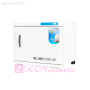 Törölközőmelegítő UV-C sterilizátorral 23L fehér - E-SHOP