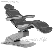Medical Plus 4 motoros kezelőágy szürke - ALVEOLA EQUIPMENT