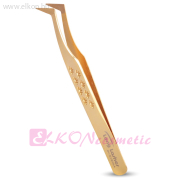 Pro Fiber L- alakú Volume csipesz - Arany - Long Lashes