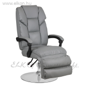 KOZMETIKAI KEZELŐFOTEL, GÁZRUGÓS EVA SZÜRKE - E-SHOP