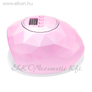 KÖRMÖS UV LED 86W LÁMPA IDŐZÍTŐVEL RÓZSA GYÖNGYHÁZ - E-SHOP ELKONcosmetic Kft.