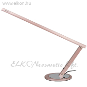 LED ASZTALI MUNKALÁMPA KÖRMÖZÉSHEZ, SLIM, TALPAS, ROSEGOLD - E-SHOP