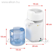 Vízlepárló készülék, desztilláltvíz készítéshez - E-SHOP ELKONcosmetic Kft.