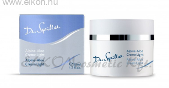 Dr. Spiller Alpesi Aloe krém Light 50ml - Dr. Spiller ELKONcosmetic Kft.