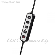 ÁLLÓ ÍVES LED LÁMPA  TÁVIRÁNYÍTÓVAL, 36W GLOW MX6 FEHÉR - E-SHOP ELKONcosmetic Kft.