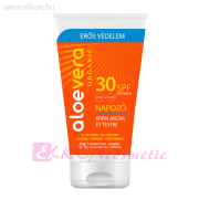 Aloe Vera Organic SPF30 Napozó krém arcra és testre 150ml - Aloe Vera Organic