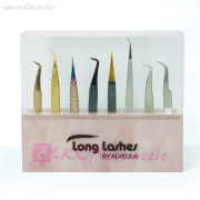 Pro Csipesztartó Display - Rózsaszín - Long Lashes