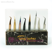 Pro Csipesztartó Display - Fekete - Long Lashes