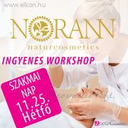 Norann natúrkozmetikum WORKSHOP / Szakmai nap - ELKON