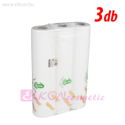 PAPÍRLEPEDŐ ÁGYTAKARÓ 3x50m 60cm széles ORVOSI 21,2g/m, hófehér, 100% tiszta cellulóz, 39cm-enként perforálva - PEP