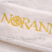 NORANN FEJPÁNT HÍMZETT LOGÓVAL - TÉPŐZÁRAS - PLÜSS - Bucsányi ELKONcosmetic Kft.