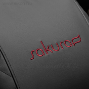Sakura Standard 801 Masszázsfotel fekete-piros - E-SHOP ELKONcosmetic Kft.
