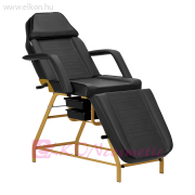 Kozmetikai Szék 557G fekete-arany - E-SHOP