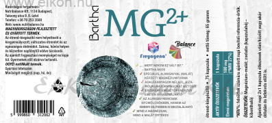 Freyagena Balance Bartha Mg2 +  (magnézium-malát) kapszula - FREYAGENA ELKONcosmetic Kft.